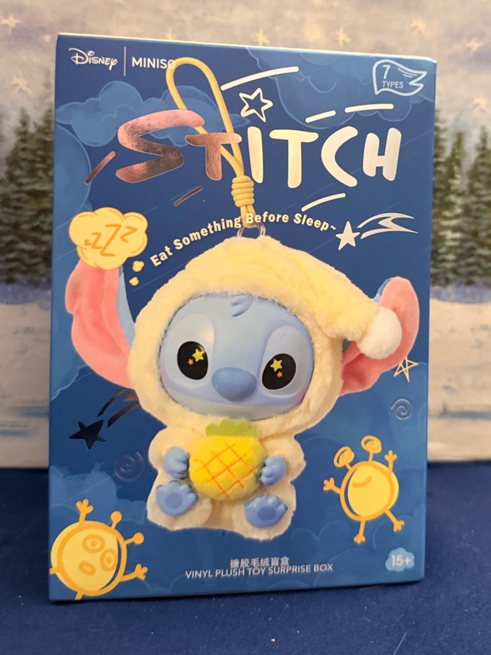 Brand New Stitch Miniso Plush Keychain Blind Box UNOPENED
